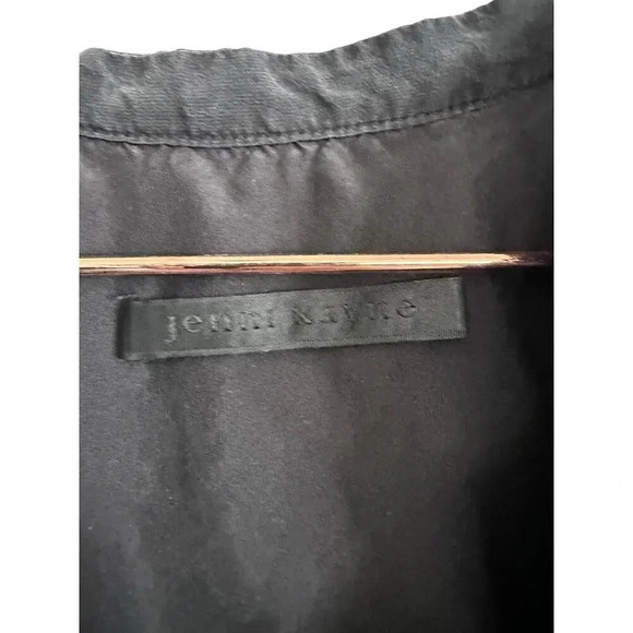 Jenni Kayne Black 100% Silk tank top blouse Size Medium - Picture 5 of 5